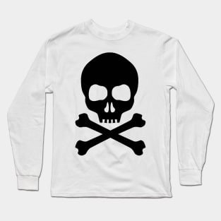 Skull With Crossed Bones Long Sleeve T-Shirt